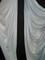 1 Yard Lt. Blue Polyester Fabric Low Stretch For Aerial Use Backdrops Crafts 108″-120″ Wide